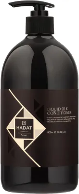 Восстанавливающий кондиционер «Жидкий шёлк» с кератином Hadat Cosmetics Liquid Silk Conditioner, 800 мл