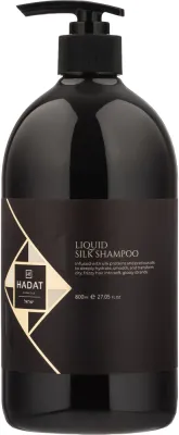 Шампунь для волос Hadat Cosmetics Liquid Silk Shampoo для блеска и гладкости, мягко очищающий, 800 мл