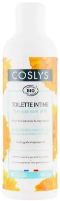 Coslys Intimate Cleansing Gel Sensitive Mucous гель для интимной гигиены pH 8, 250 мл, для чувствительных слизистых, с календулой и магнием
