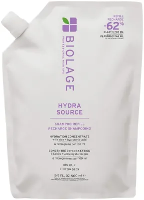 Шампунь увлажняющий для сухих волос Biolage Professional Hydrasource, сменный блок