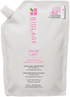Шампунь для окрашенных волос Biolage Colorlast, с соевым маслом, сменный блок
