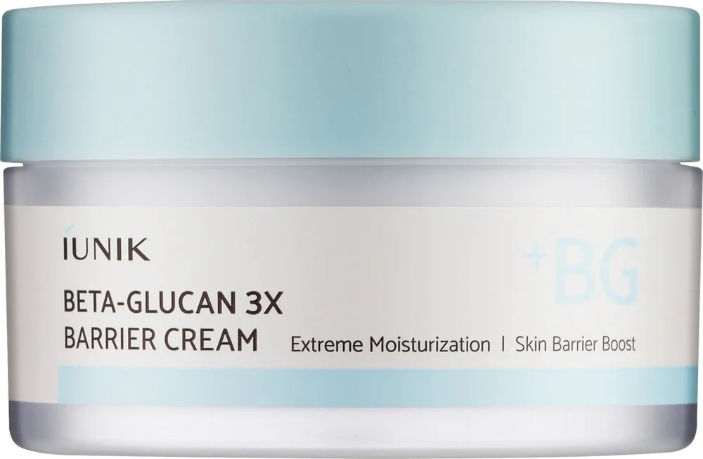 Крем для лица IUNIK Beta Glucan 3X барьерный с бета-глюканом 50 мл
