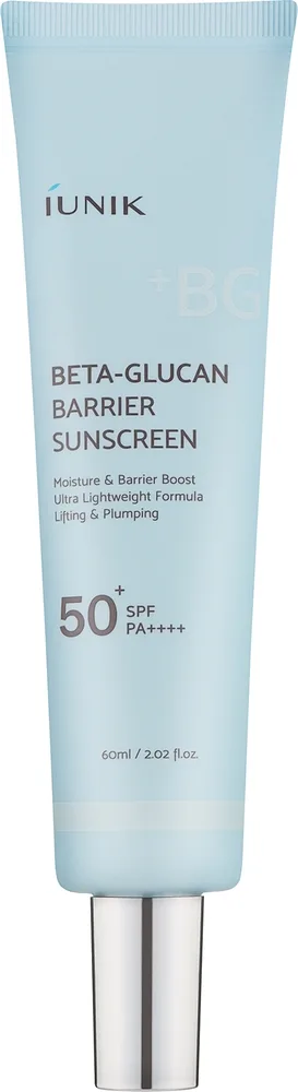 Крем для лица IUNIK Beta Glucan Barrier солнцезащитный SPF50+ PA+++ 60 мл