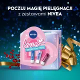 Набор бальзамов для губ NIVEA Love Essential три бальзама ночной ежевичный и 3x4.8 г/ Нивея — фото 3