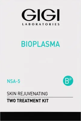 Набор для лица Gigi Bioplasma пилинг с азелаиновой и гликолевой кислотой сыворотка и маска для обновления кожи 4 предмета