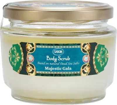 Sabon Sabon Majestic Gala Body Scrub - Скраб для тела Majestic Gala с солью Мёртвого моря, 320 г
