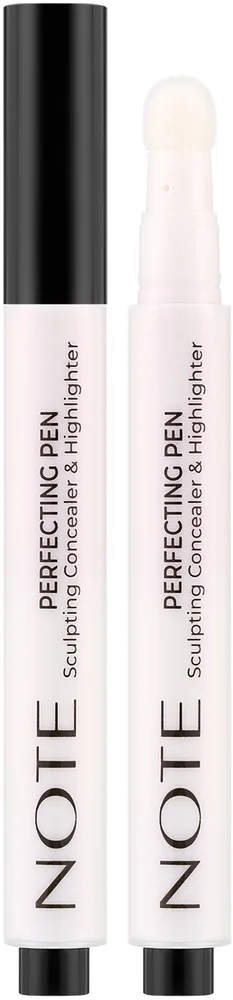 Корректор для лица Note Concealer Perfecting Pen в карандаше, с мягким аппликатором, 3 мл, оттенок 02 - Warm Rose