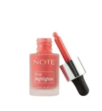 Жидкий хайлайтер для лица Note Highlighter Drop для лица и тела, 14 мл, оттенок 01 - Pearl Rose — фото 2