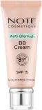 BB крем для лица Note Anti-Blemish BB Cream, 30 мл, оттенок 01 - Soft Ivory — фото 1