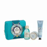 Набор для тела Sabon Delicate Jasmine масло для душа лосьон и скраб с морской солью и ароматом жасмина 100+50 мл+60 г — фото 1