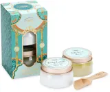 Набор для тела Sabon White Tea лосьон и скраб с семью маслами и ароматом белого чая 140 мл+200 г — фото 1