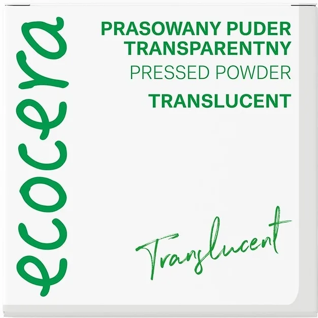 Прессованная матирующая пудра Ecocera Color Pressed Powder, 8,5 г, оттенок Translucent