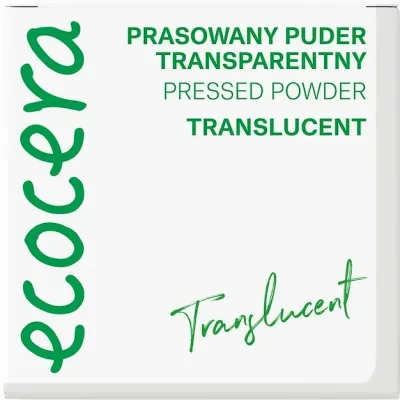 Прессованная матирующая пудра Ecocera Color Pressed Powder, 8,5 г, оттенок Translucent