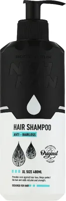 Шампунь Nishman Anti-Hairloss Hair Shampoo для ежедневного применения и ухода после салонных процедур, 480 мл