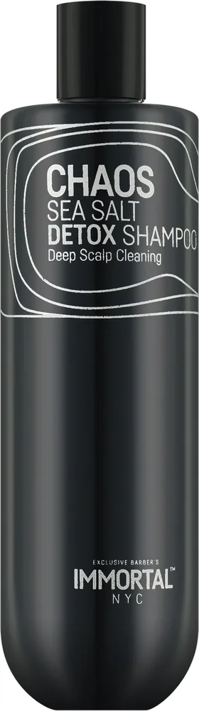 Шампунь для волос Immortal Nyc Chaos Sea Salt Detox Shampoo глубоко очищающий, с морской солью, 350 мл
