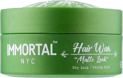 Воск для волос Immortal NYC Matte Look матовый, сильной фиксации, 150 мл