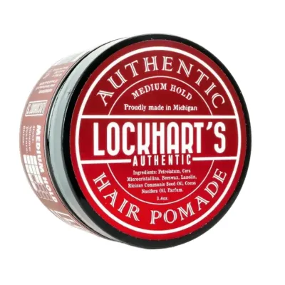 Помада для волос Lockhart's Medium Hold Pomade, средняя фиксация, средний блеск, 96 г