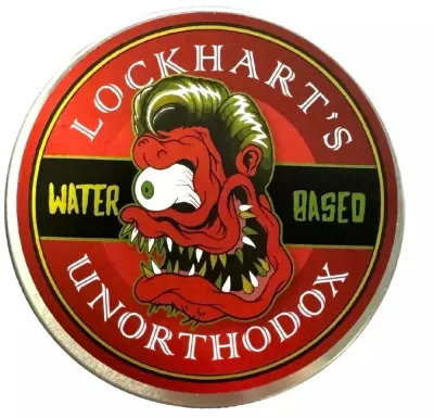 Помада для волос на водной основе Lockhart's Unorthodox Water Based Goon Grease Pomade, сильная фиксация, высокий блеск, 96 г