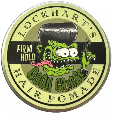 Помада для волос на масляной основе Lockhart's Goon Grease Hair Pomade, сильная фиксация, высокий блеск, 96 г