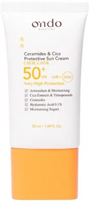Крем для лица Ondo Beauty 36.5 солнцезащитный Ceramide & Cica SPF50+ 50 мл