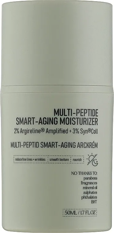 Крем для лица Nerds Multi-Peptide Smart-Aging антивозрастной с пептидами 50 мл