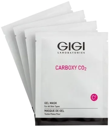 Гелевая маска для карбокситерапии лица Gigi Skin Expert Carboxy Therapy Gel Mask