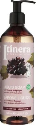 Мыло жидкое для рук Itinera Tuscan Red Grapes с тосканским виноградом, 370 мл