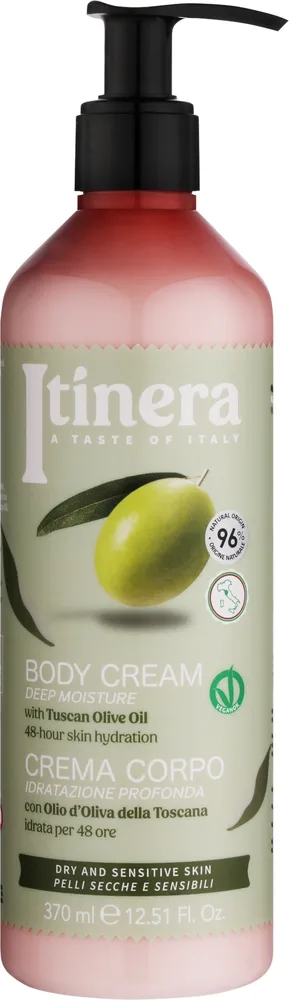 Крем для тела Itinera Tuscan Olive Oil с оливковым маслом 370 мл