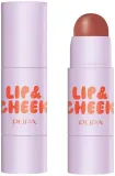 Румяна-бальзам в стике Pupa #GRWSTICK Lip and Cheek 2 в 1, для щёк и губ, 4 г, оттенок 001 - Hot Cookie — фото 1