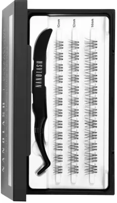Ресницы накладные Nanolash DIY Eyelash Extensions Pre-Glued Lashes Classy самоклеящиеся, 36 пучков