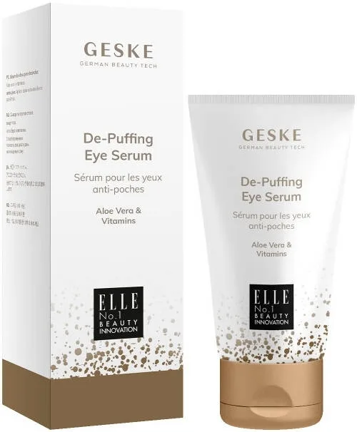 Сыворотка для кожи вокруг глаз Geske De-Puffing Eye Serum от отёчности, увлажняющая, 30 мл