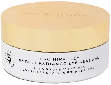 Патчи под глаза Revolution PRO Miracle Instant Radiance EYE Renewal Patches гидрогелевые, освежающие, 60 шт