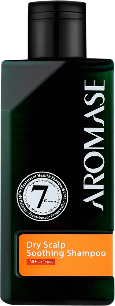 Шампунь Aromase Dry Scalp Soothing успокаивающий с пироктон оламином и алоэ, 400 мл