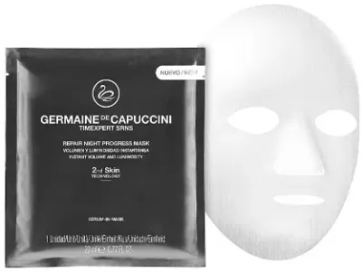 Регенерирующая ночная маска Germaine de Capuccini TimExpert SRNS Repair, 2х23 мл