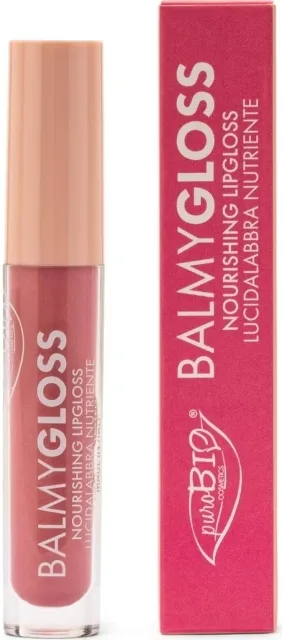 Блеск-бальзам для губ PuroBio Cosmetics Balmygloss, оттенок 04 - Baby Pink