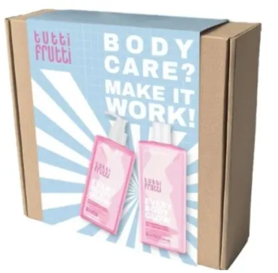 Набор для тела Farmona Tutti Frutti гель для душа и лосьон с AHA-кислотами и витамином C 400+250 мл