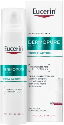Сыворотка для лица Eucerin DermoPure Triple Effect тройного действия, против несовершенств, 40 мл