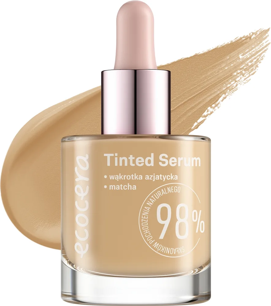 Тонирующая сыворотка Ecocera Tinted Serum натуральная, 30 мл, оттенок Warm Light