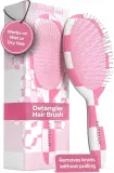 Щётка для волос Framar Detangler Hair Brush Checked Oud распутывающая, розовая — фото 1