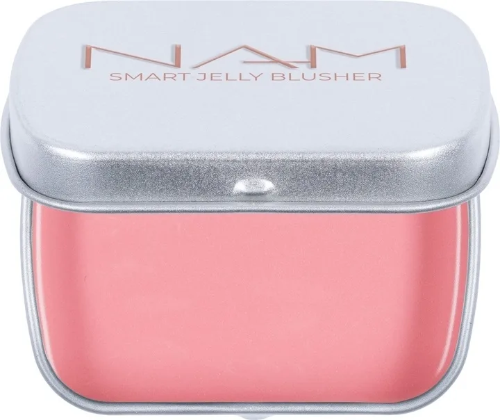 NAM Make Up Galaretkowy róż do policzków - Румяна желейные NAM Smart Jelly Blusher, 10 г, оттенок 01 - Pink Crush