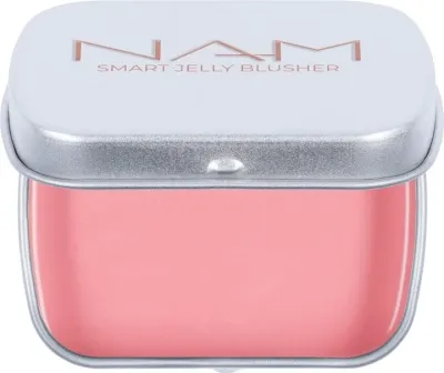 NAM Make Up Galaretkowy róż do policzków - Румяна желейные NAM Smart Jelly Blusher, 10 г, оттенок 01 - Pink Crush