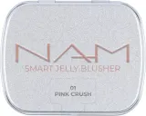 NAM Make Up Galaretkowy róż do policzków - Румяна желейные NAM Smart Jelly Blusher, 10 г, оттенок 01 - Pink Crush — фото 2
