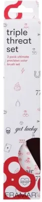 Набор кистей для окрашивания волос Framar Get Lucky Triple Threat Brush Set, ворс AccuSoft, 3 шт