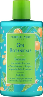 Гель для душа L'Erbolario Gin Botanicals с можжевельником и имбирём, 300 мл