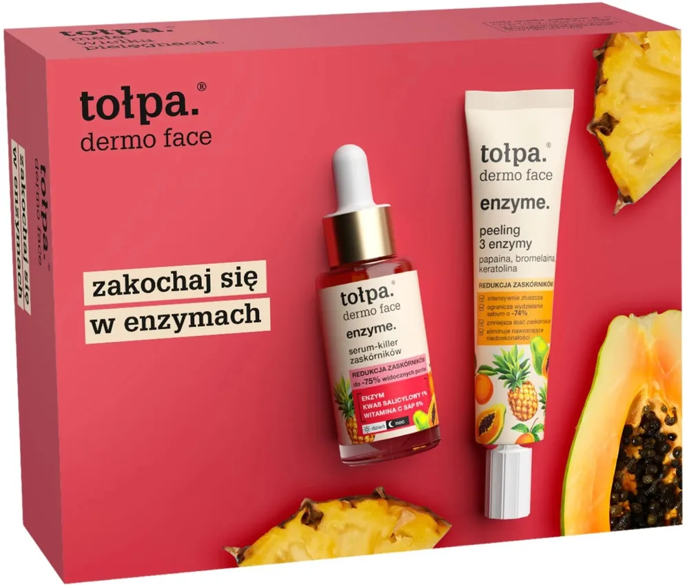 Набор Tolpa Dermo Face очищающая маска-пилинг 40 мл и сыворотка для лица 30 мл