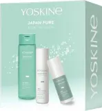 Набор для лица Yoskine Japan Pure Rice рисовая сыворотка эссенция и крем с маслом цубаки 30+200+50 мл — фото 1