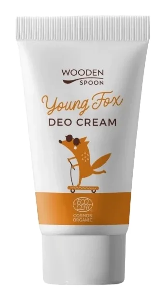 Дезодорант-крем Wooden Spoon Young Fox Deo Cream для тела, с бодрящим ароматом, 40 мл