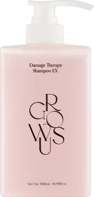 Шампунь Growus Damage Therapy для повреждённых волос с коллагеном и водорослями, 500 мл