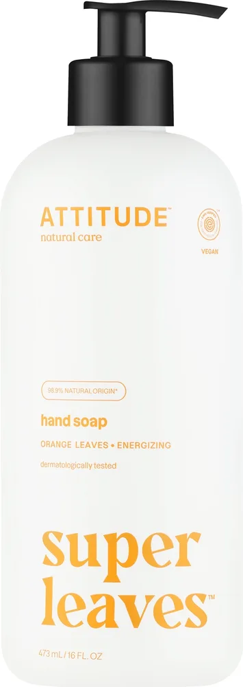Мыло жидкое для рук Attitude Super Leaves Orange Leaves, 473 мл