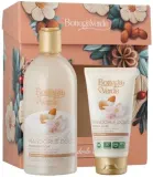 Набор Bottega Verde Mandorle Dolci гель для душа с молоком и миндалем 400 мл и крем для рук 75 мл — фото 2